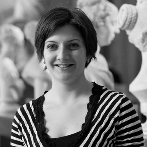 Black and white portrait of Joanna Norman
