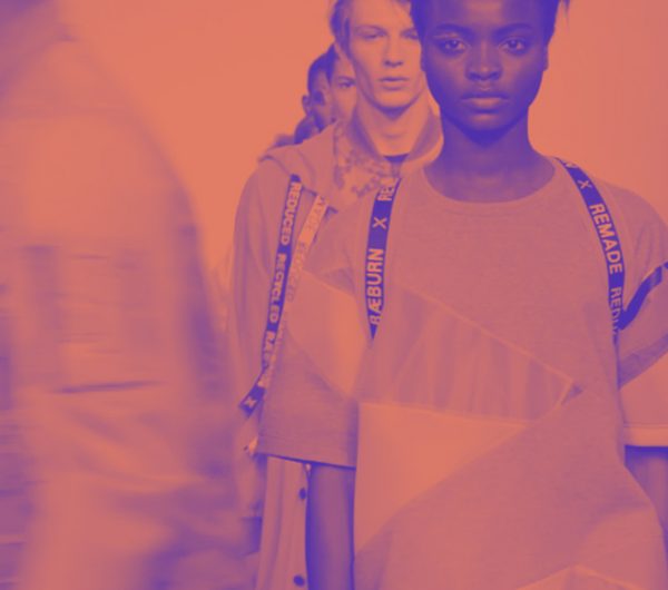 Models walking down the runway in Christopher Raeburn Spring Summer 2018 collection