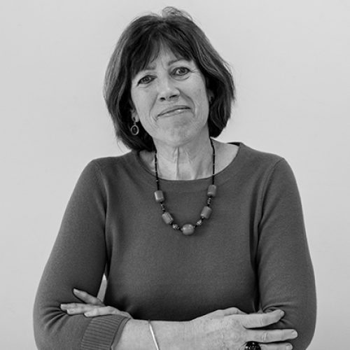 Black and white portrait of Susan Bagwell