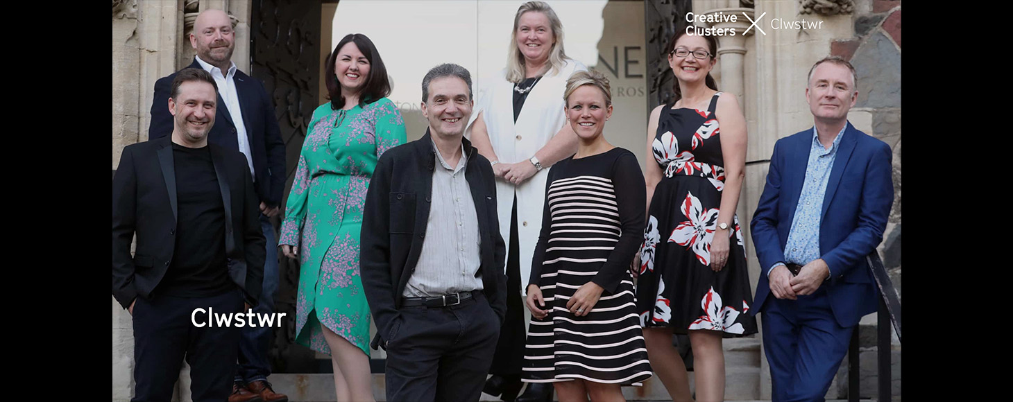 Team of Clwstwr - a creative cluster