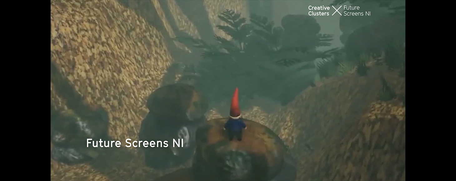 Poster with sea life designed by Future Screens Northern Ireland - a creative cluster