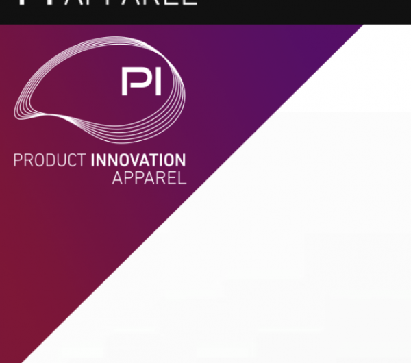 A poster with Product Innovation Apparel logo
